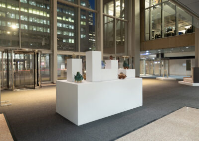 Œuvres de l'artiste Armando Cuspinera au Festival Art Souterrain